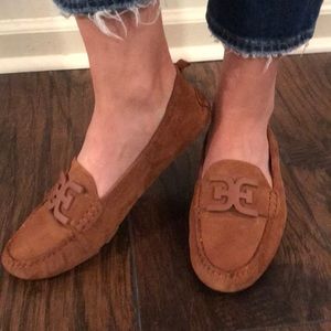 Sam Edelman Farrell Suede Driving Moccasin Loafers